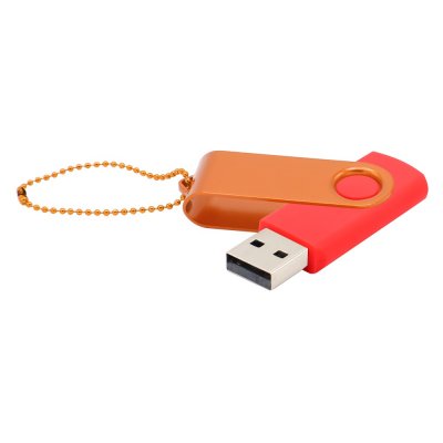 Флешка Designer To Go 2.0 USB 16Gb, красный/оранжевый