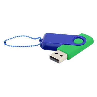 Флешка Designer To Go 2.0 USB 16Gb, зеленый/синий арт. 3033R.04.03