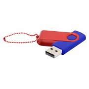 Флешка Designer To Go 2.0 USB 16Gb, синий/красный