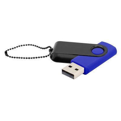 Флешка Designer To Go 2.0 USB 16Gb, синий/черный арт. 3033R.03.02