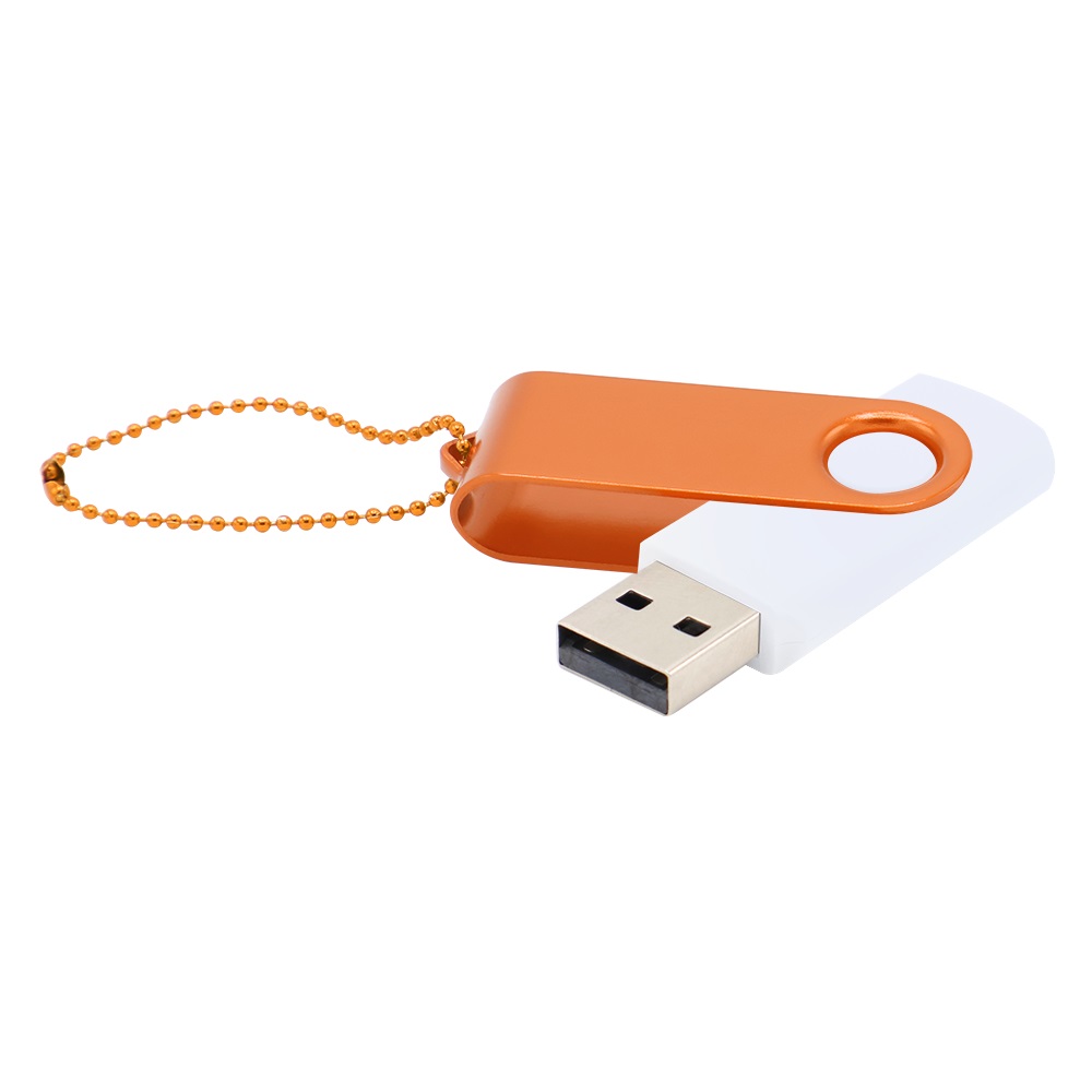 Флешка Designer To Go 2.0 USB 16Gb, белый/оранжевый арт. 3033R.01.07 Флешка Designer To Go 2.0 USB 16Gb, белый/оранжевый арт. 3033R.01.07