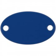 Шильдик металлический Alfa Oval, синий арт. 13843.44