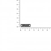 Шильдик металлический Alfa Liten, серый арт. 13844.11