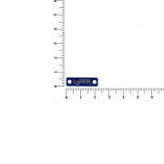 Шильдик металлический Alfa Liten, синий арт. 13844.44