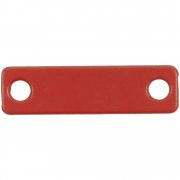 Шильдик металлический Alfa Liten, красный арт. 13844.50
