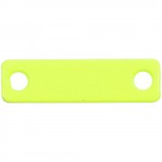 Шильдик металлический Alfa Liten, желтый неон арт. 13844.89