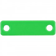 Шильдик металлический Alfa Liten, зеленый неон арт. 13844.94