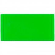 Лейбл из ПВХ Dzeta, S, зеленый неон
