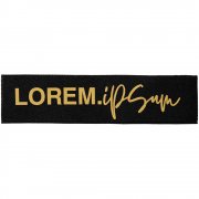 Лейбл тканевый Epsilon, S, черный арт. 13940.30 Лейбл тканевый Epsilon, S, черный арт. 13940.30