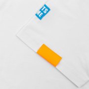 Лейбл тканевый Epsilon, L, оранжевый неон арт. 13942.22