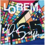 Лейбл тканевый Epsilon, L, белый арт. 13942.60 Лейбл тканевый Epsilon, L, белый арт. 13942.60