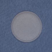 Лейбл из ПВХ Dzeta Round, L, прозрачный арт. 15354.00 Лейбл из ПВХ Dzeta Round, L, прозрачный арт. 15354.00