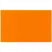 Лейбл из ПВХ Dzeta, ХL, оранжевый неон