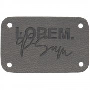 Лейбл Latte, S, серый арт. 16181.10 Лейбл Latte, S, серый арт. 16181.10