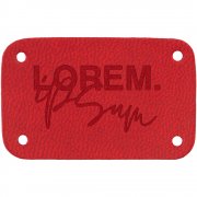 Лейбл Latte, S, красный арт. 16181.50 Лейбл Latte, S, красный арт. 16181.50