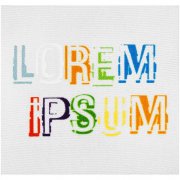 Лейбл хлопковый Doni, L, беленый арт. 16190.00 Лейбл хлопковый Doni, L, беленый арт. 16190.00