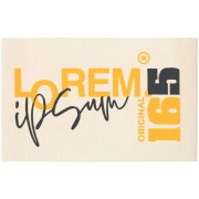 Лейбл хлопковый Doni, XL, неокрашенный арт. 16191.01 Лейбл хлопковый Doni, XL, неокрашенный арт. 16191.01