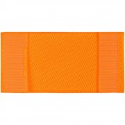 Лейбл тканевый Epsilon, XXS, оранжевый неон