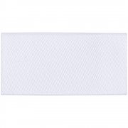 Лейбл тканевый Epsilon, XXS, белый