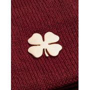 Шильдик «Счастливый клевер», золотистый арт. 16476.00 Шильдик «Счастливый клевер», золотистый арт. 16476.00