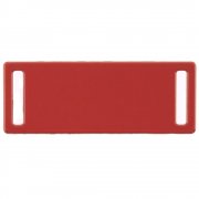 Шильдик металлический Kova, красный арт. 16509.50 Шильдик металлический Kova, красный арт. 16509.50