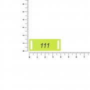 Шильдик металлический Kova, желтый неон арт. 16509.89 Шильдик металлический Kova, желтый неон арт. 16509.89