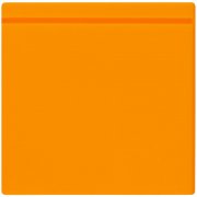 Лейбл из ПВХ Kare, оранжевый неон