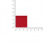 Лейбл из ПВХ Kare, красный