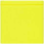 Лейбл из ПВХ Kare, желтый неон