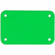 Лейбл из ПВХ Kreta, S, зеленый неон