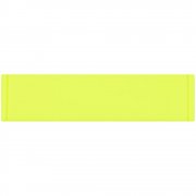 Лейбл из ПВХ Tarea, желтый неон