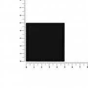 Лейбл из ПВХ Dzeta, L, черный