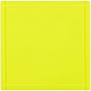 Лейбл из ПВХ Dzeta, L, желтый неон арт. 16558.89 Лейбл из ПВХ Dzeta, L, желтый неон арт. 16558.89