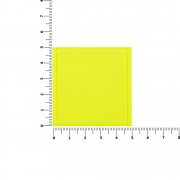 Лейбл из ПВХ Dzeta, L, желтый неон арт. 16558.89 Лейбл из ПВХ Dzeta, L, желтый неон арт. 16558.89
