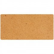 Лейбл кожаный Tuken, S, бежевый