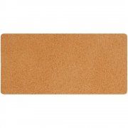 Лейбл кожаный Tuken, S, бежевый