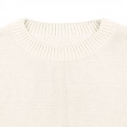 Джемпер оверсайз унисекс Stated в сумке, белый (молочный)