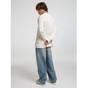 Джемпер оверсайз унисекс Stated в сумке, белый (молочный)