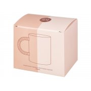 Стеклянная кружка с блестками в ручке «Feria»