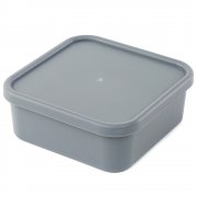 Ланчбокс (контейнер для еды) Squarebox, серый арт. 13009.10