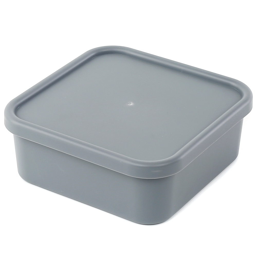 Ланчбокс (контейнер для еды) Squarebox, серый арт. 13009.10 Ланчбокс (контейнер для еды) Squarebox, серый арт. 13009.10