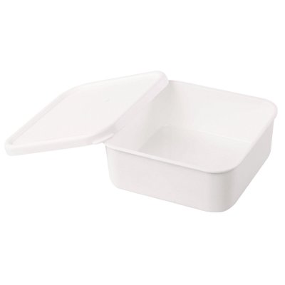 Ланчбокс (контейнер для еды) Squarebox, белый арт. 13009.01