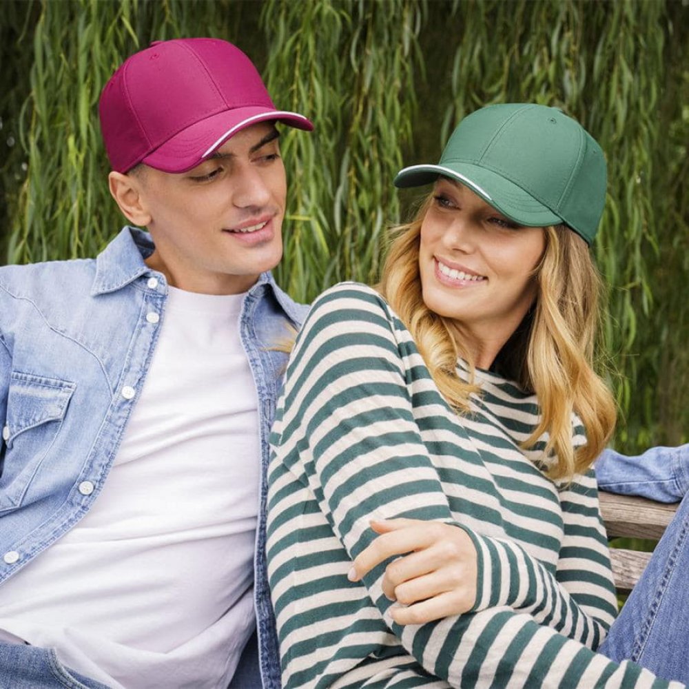 Бейсболка ESTORIL-S, 6 клиньев, застежка на липучке Белый арт. 25407-S.01 Бейсболка ESTORIL-S, 6 клиньев, застежка на липучке Белый арт. 25407-S.01