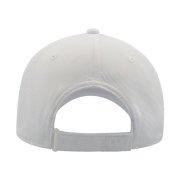 Бейсболка ESTORIL-S, 6 клиньев, застежка на липучке Белый