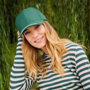 Бейсболка ESTORIL-S, 6 клиньев, застежка на липучке Синий