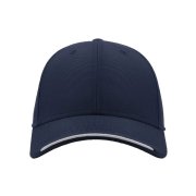 Бейсболка ESTORIL-S, 6 клиньев, застежка на липучке Темно-синий