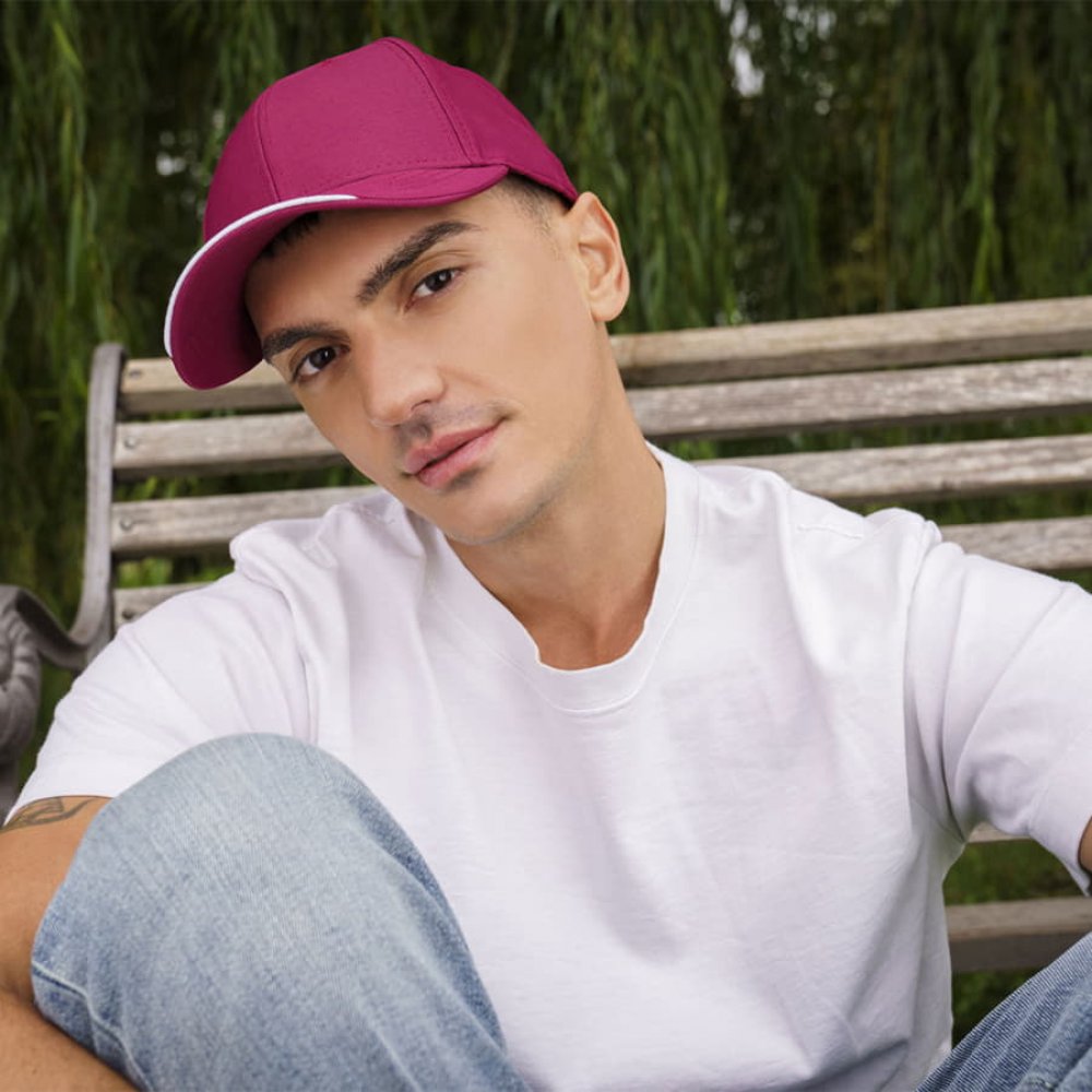 Бейсболка ESTORIL-S, 6 клиньев, застежка на липучке Черный арт. 25407-S.35 Бейсболка ESTORIL-S, 6 клиньев, застежка на липучке Черный арт. 25407-S.35