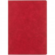 Блокнот Urban, в линейку, красный