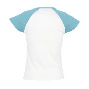 5Футболка женская MILKY 150 Бирюзовый