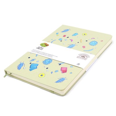 Блокнот из растительного сырья Tutti Frutti, киви арт. 51012.04